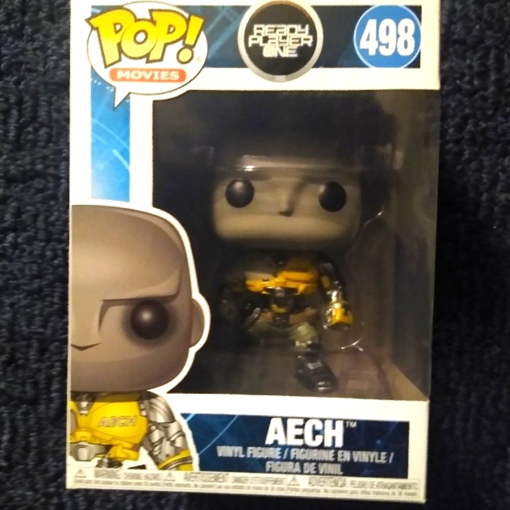 Funko Pop! Movies Ready Player One AECH Vinyl Figure #498 with soft protector